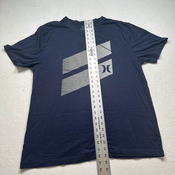 Hurley T-Shirt Men’s Blue Short Sleeve Size XL Skate Tee Top‎ Retro Surf (198) - Picture 3 of 6